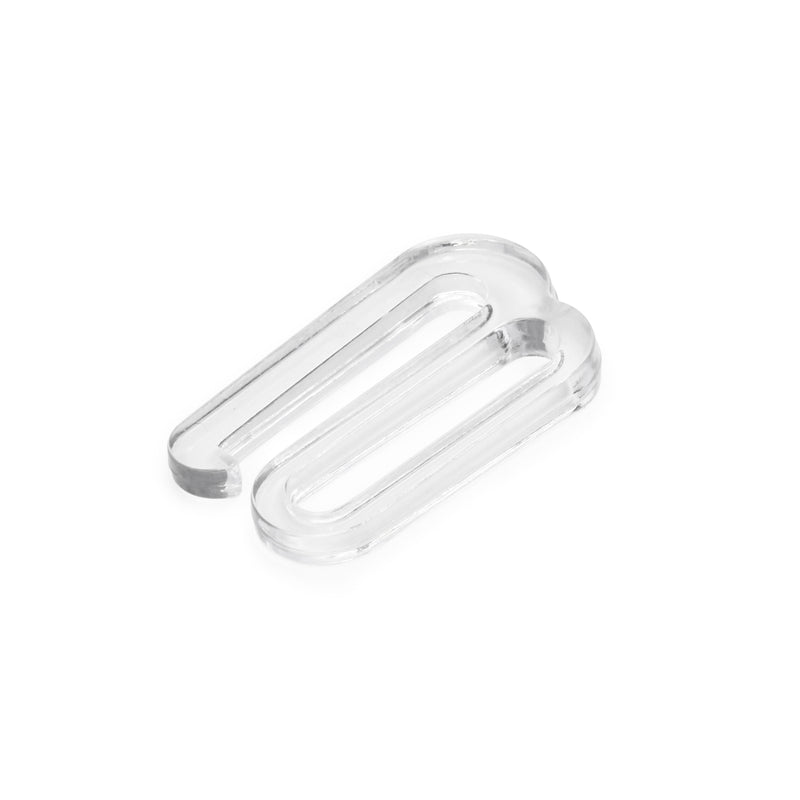 Load image into Gallery viewer, 99-1-61|Dritz 1" Swim Suit Bra Hooks, 2 pc, Clear