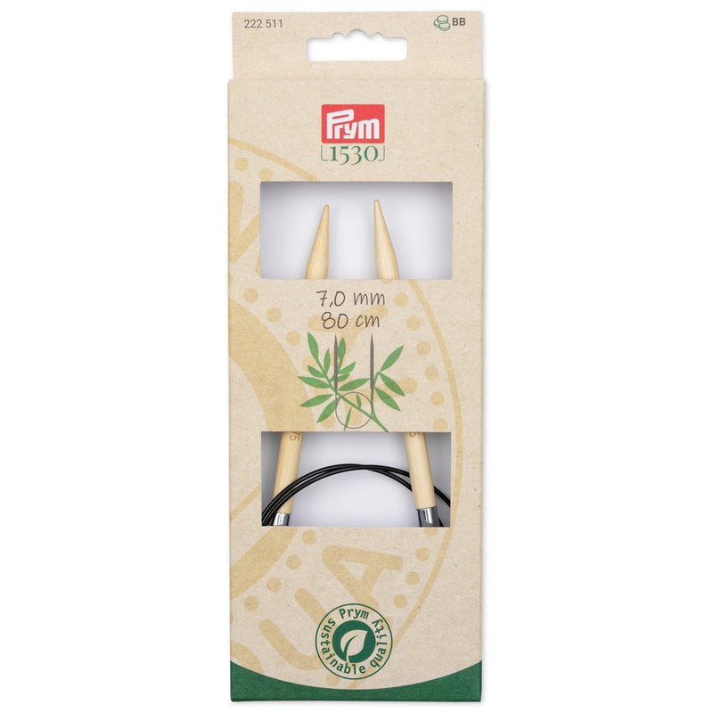 Load image into Gallery viewer, 222511|Prym 32" (80 cm) Circular Bamboo Knitting Needles (7 mm)
