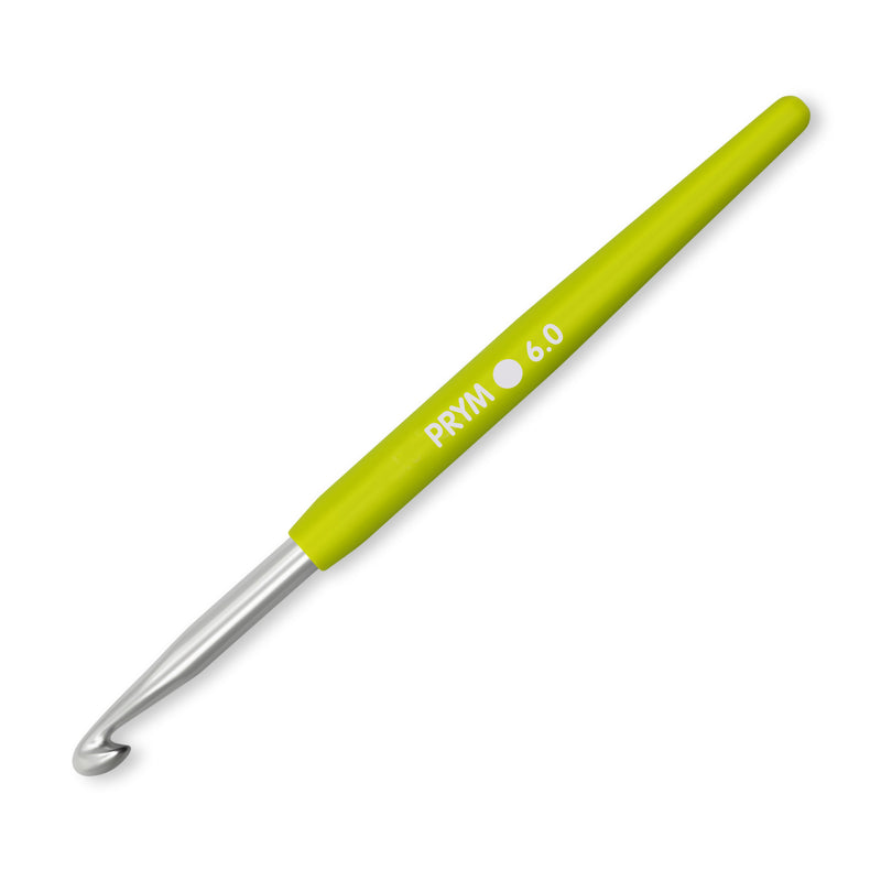 Cargue la imagen en el visor de la galería, 57500|Prym Soft Grip Aluminum Crochet Hook Set, 2-6mm