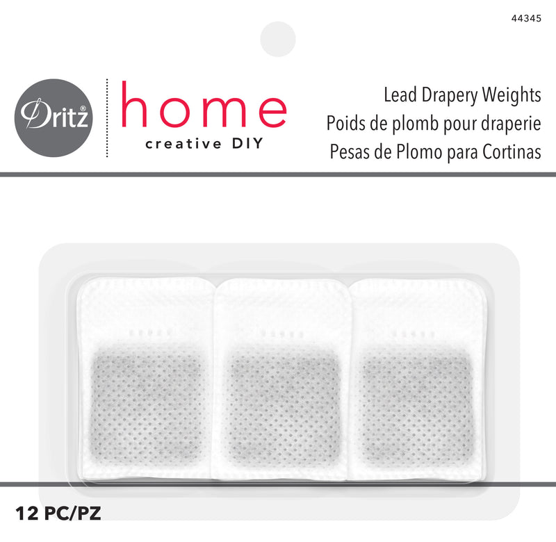 Load image into Gallery viewer, 44345|Dritz Lead Drapery Weights, 12 pc