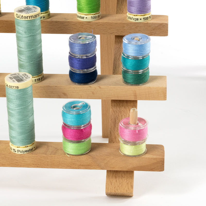 Cargue la imagen en el visor de la galería, 11164|11164A|Dritz Wooden Thread Rack, 1 pc
