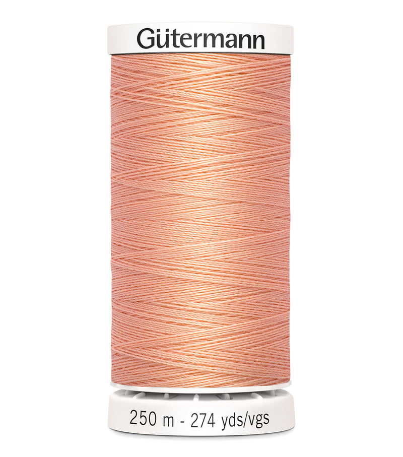 Cargue la imagen en el visor de la galería, 729914-365|Gutermann Sew-All Thread, Peach, 274 YD (250 M)
