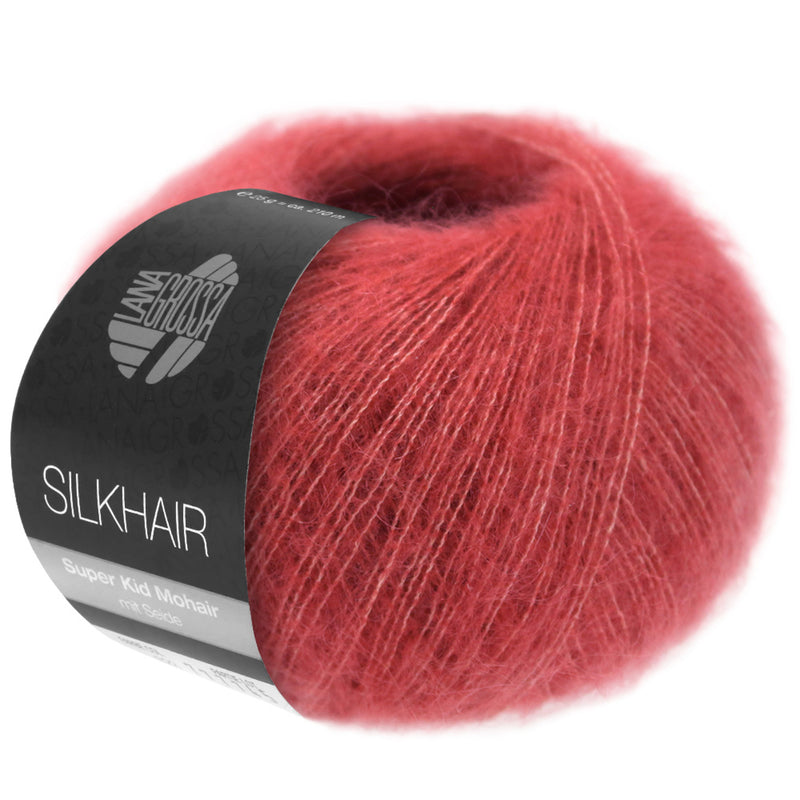 Load image into Gallery viewer, 5710164|Lana Grossa Silkhair Yarn, Brick Red