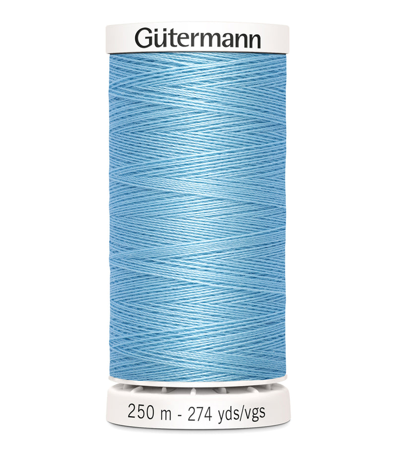 Cargue la imagen en el visor de la galería, 729914-209|Gutermann Sew-All Thread, Powder Blue, 274 YD (250 M)