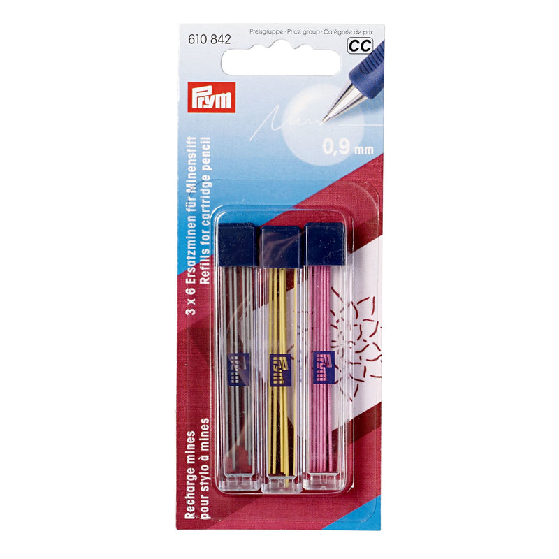 Cargue la imagen en el visor de la galería, 610842|Prym Marking Pencil Cartridge Refills, Assorted, 0.9mm