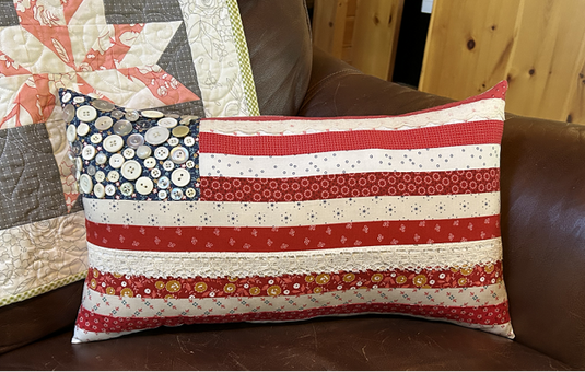 DIY Patriotic Pillow