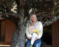 DIY Fresh Flower Tote Bag