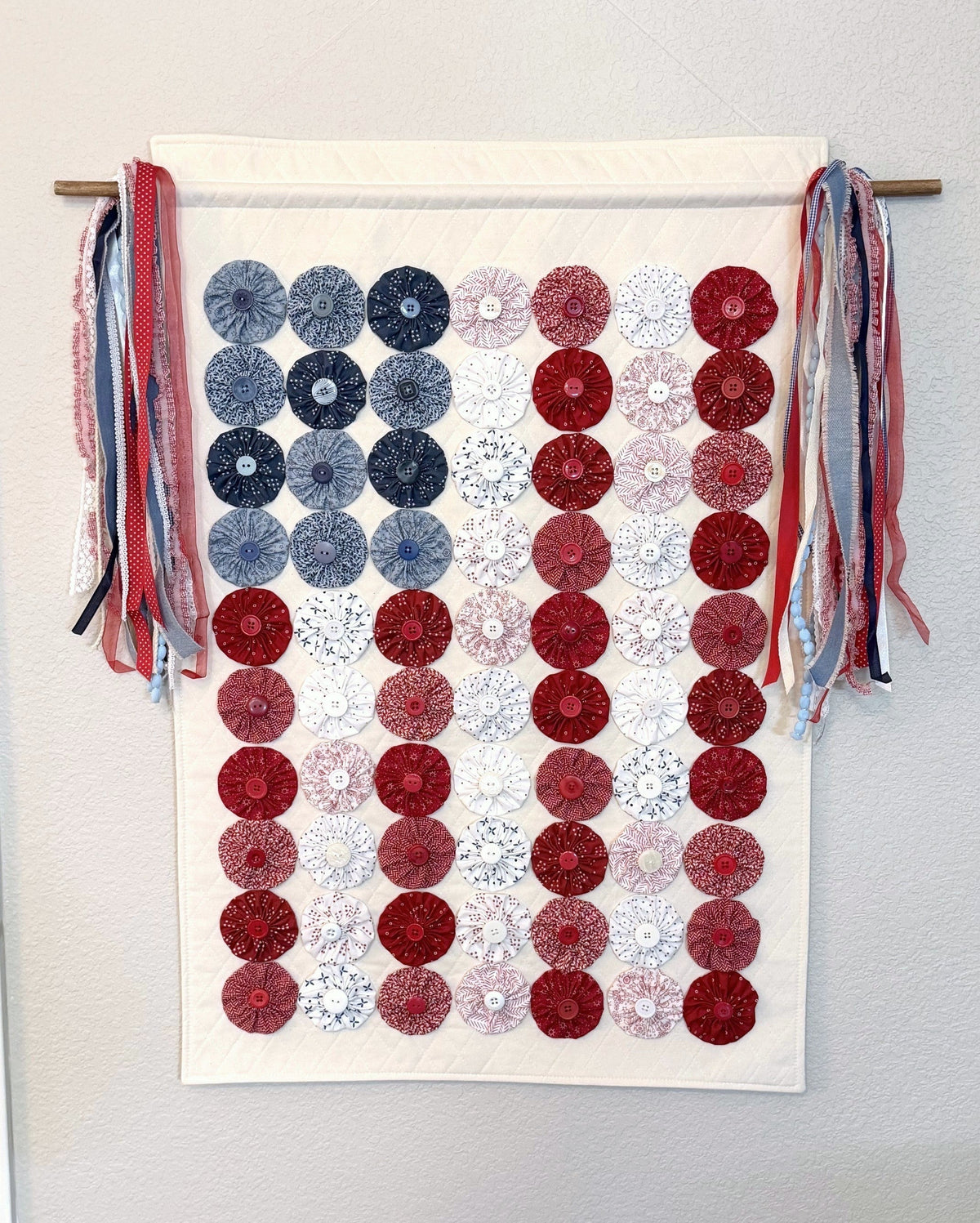 Yo-Yo Flag Wall Hanging