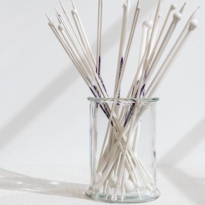 Prym knitting needles, single point, double point, circular and cable stitch.