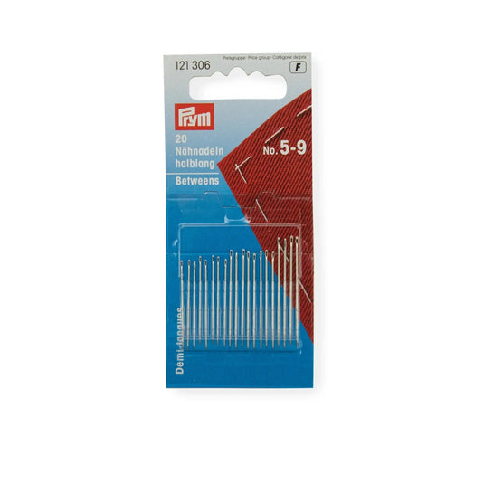 121306| Hand Sewing Needles betw. 5-9 ass. silver col