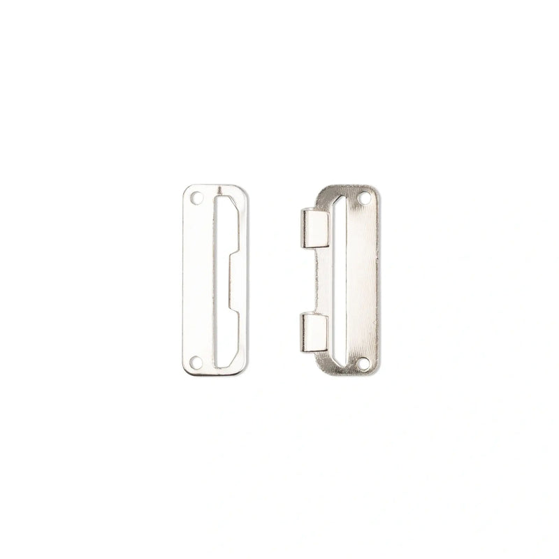 Cargue la imagen en el visor de la galería, 267262| Skirt Waistband Fasteners steel 30 mm silver col