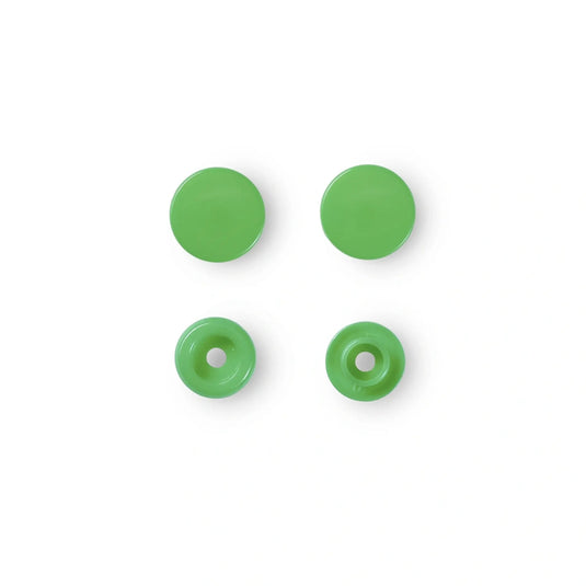 393114|Prym Color Snaps, round, 12.4 mm, 30 pcs, Light Green