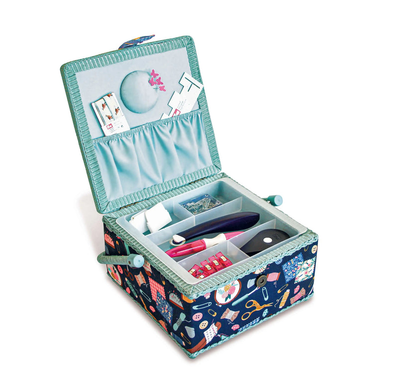 Cargue la imagen en el visor de la galería, 612063| Sewing basket M Needle&amp;Thread