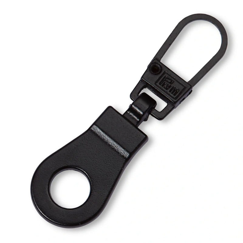 Cargue la imagen en el visor de la galería, 482138| Fashion Zipper pullers Eyelet metal black
