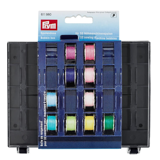611980| Bobbin Box for 32 Bobbins 3 x 13 x 16 cm