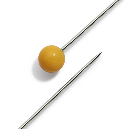 28485| Plastic-headed straight pins V2A 0.65 x 45 mm gold col