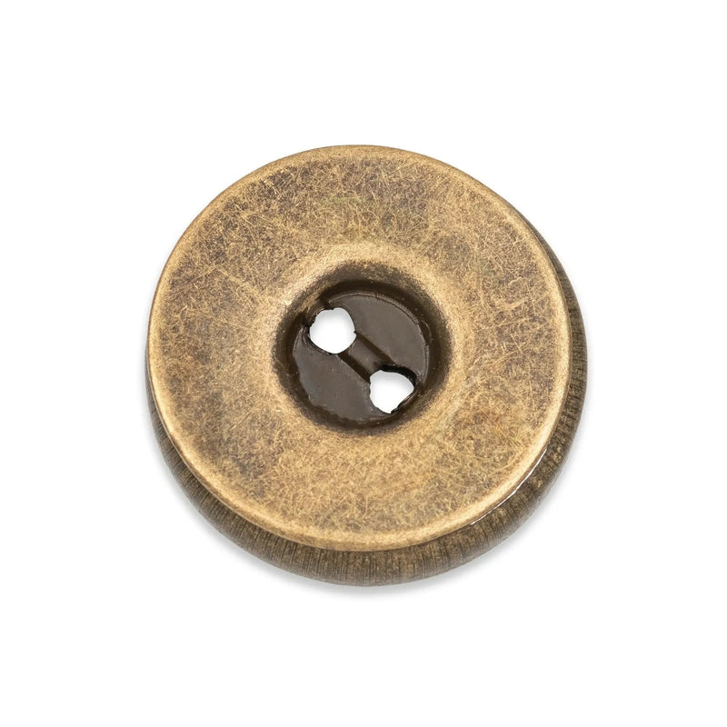 Cargue la imagen en el visor de la galería, 416472| Magnetic sew-on buttons 19 mm antique brass