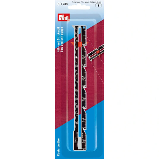 611738|Prym Sewing and knitting measuring tape, cm/inch