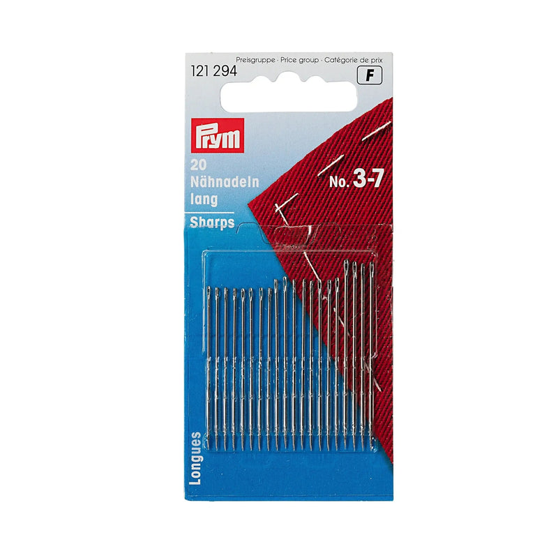 Load image into Gallery viewer, 121294| Hand Sewing Needles sharps 3-7 ass. silver col