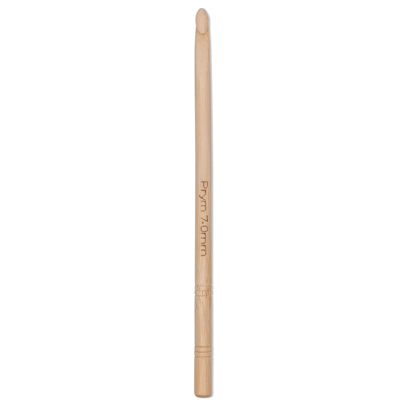 Cargue la imagen en el visor de la galería, 197614| 6" Crochet Hook, Bamboo, 7mm