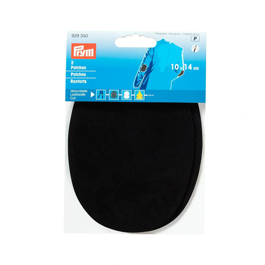 929350|Prym Patches Leather Elbow Black