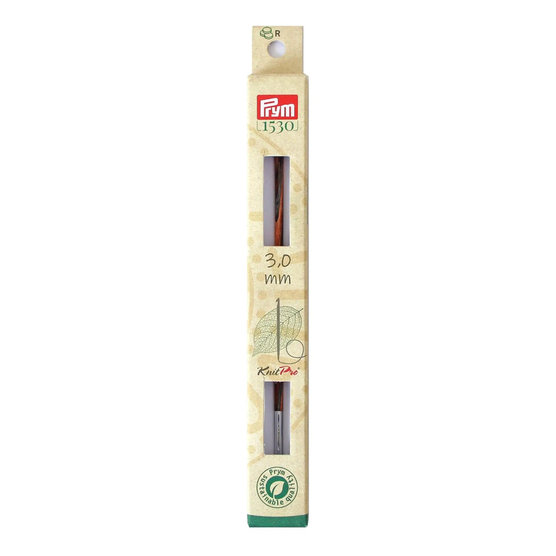 Chargez l'image dans la visionneuse de la galerie, 223720| 6" Tunisian Crochet Hook, interchangeable, wood, US C (3mm)