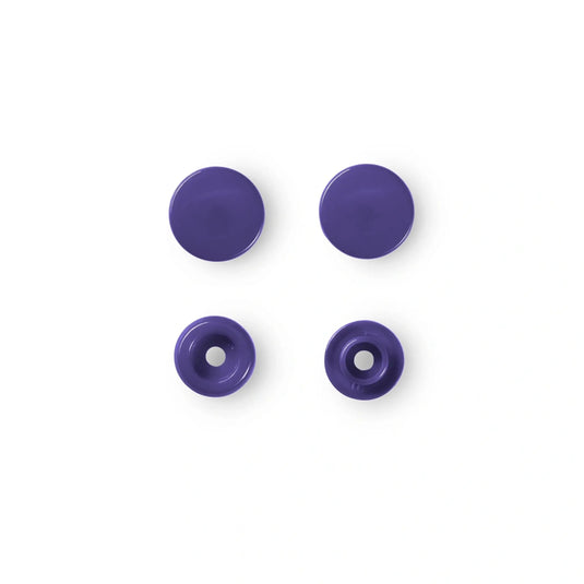 393135|Prym Color Snaps, round, 12.4 mm, 30 pcs, Violet