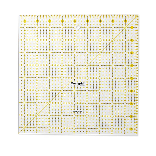 611480|Prym Universal ruler inch scale 9.5 x 9.5