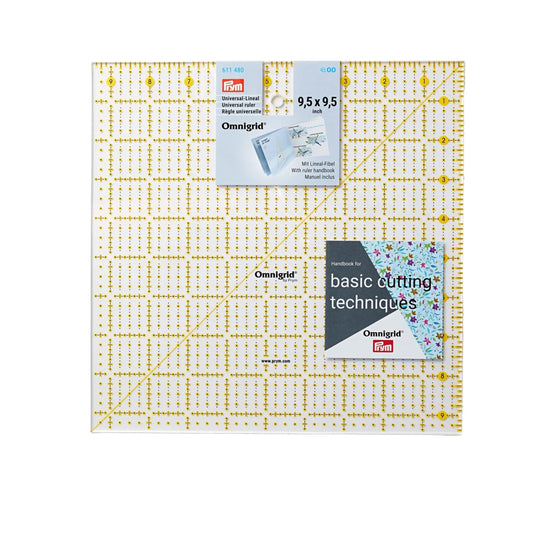 611480|Prym Universal ruler inch scale 9.5 x 9.5