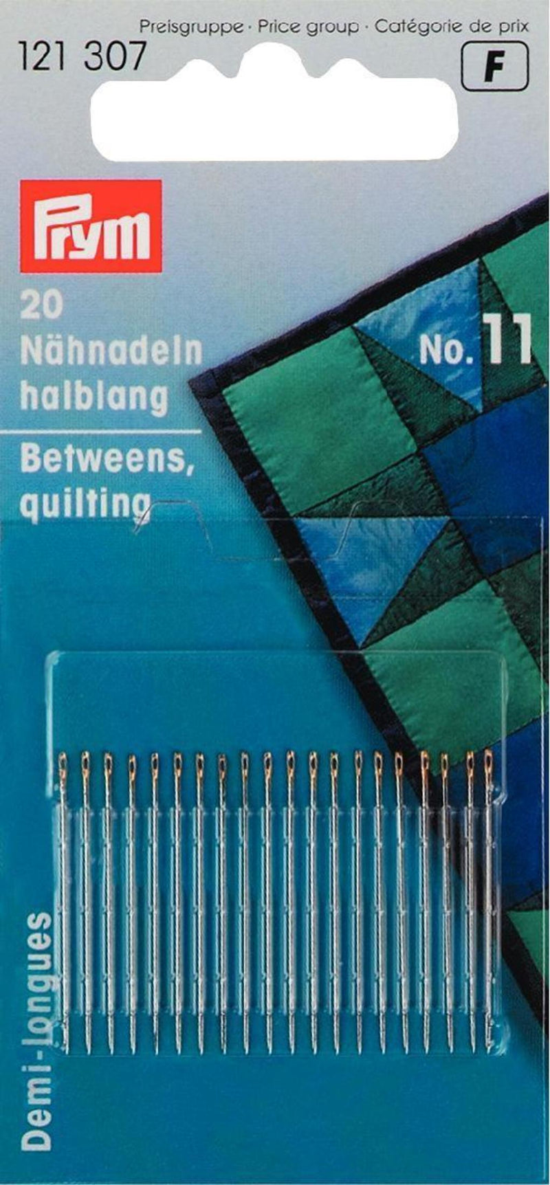 Load image into Gallery viewer, 121307| Hand Sewing Needles betw. 11 silver col 0.50x26mm