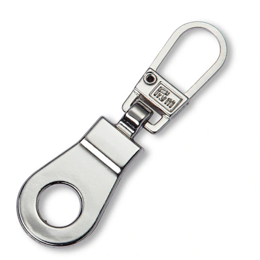 482121| Fashion Zipper pullers Eyelet metal silver col