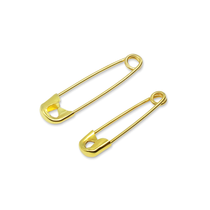 Load image into Gallery viewer, 7200|Dritz Safety Pins, Assorted Sizes, Gilt, 50 pc