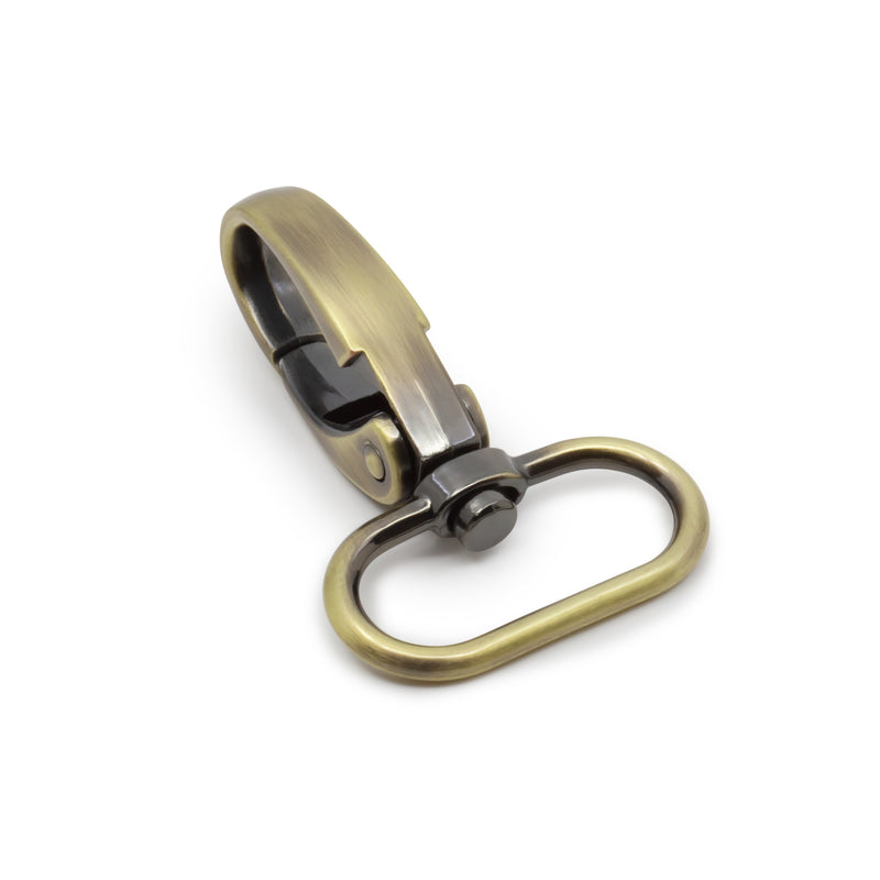 Load image into Gallery viewer, 113-38|Dritz Fashion Swivel Hook, Antique Brass