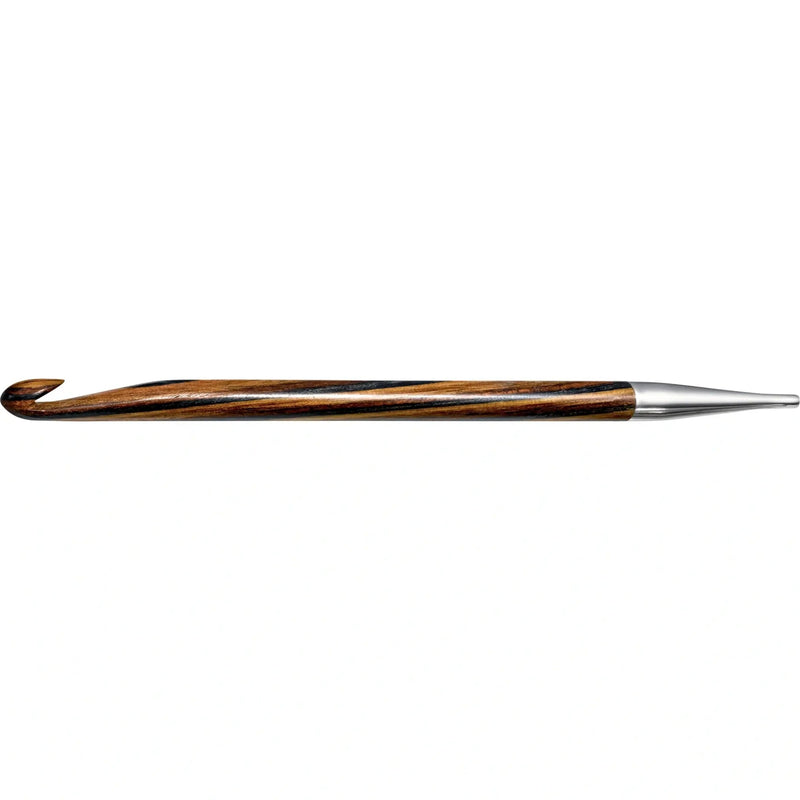 Load image into Gallery viewer, 223830|Prym 6" Tunisian Crochet Hook Set, interchangeable, wood, 3.5-8mm