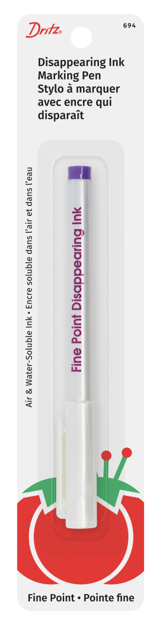 694|Dritz Disappearing Ink Marking Pen, Fine Point