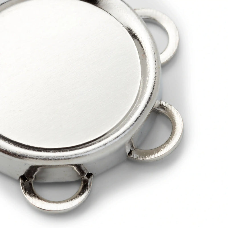 Cargue la imagen en el visor de la galería, 416475| Magnetic sew-on button 25 mm silver-coloured