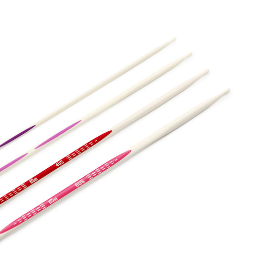 57180|Prym 8" Ergonomic Double Point Knitting Needles Set