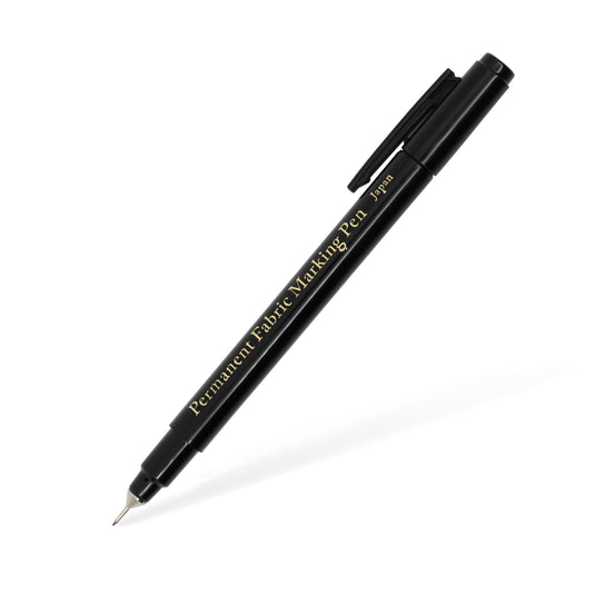 3087|Dritz Fine Line Permanent Fabric Pen, Black