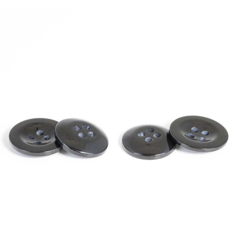 Cargue la imagen en el visor de la galería, 25568|Dritz Waistband Buttons, Black, 15 &amp;17mm, 10 PC