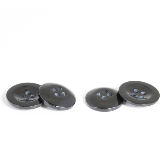 25568|Dritz Waistband Buttons, Black, 15 &17mm, 10 PC