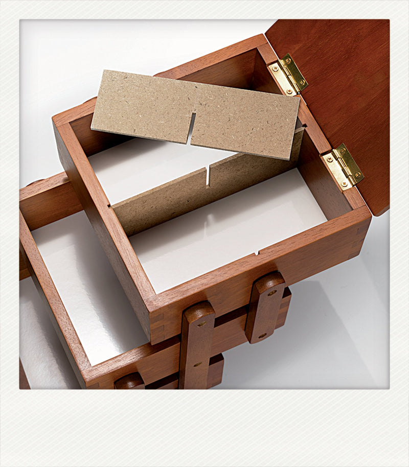 Load image into Gallery viewer, 612549|Prym Dark Wood Sewing box