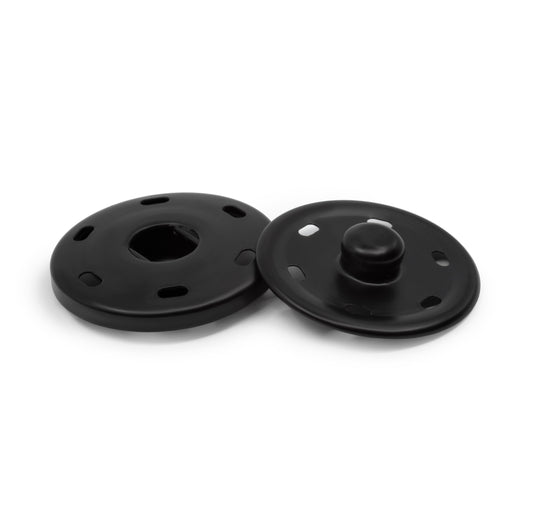 80-125-1|Dritz 30mm Large Sew-On Snaps, 2 Sets, Black