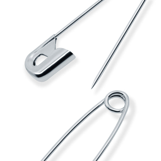 1467|Dritz 2" Safety Pins, Nickel, 150 pc