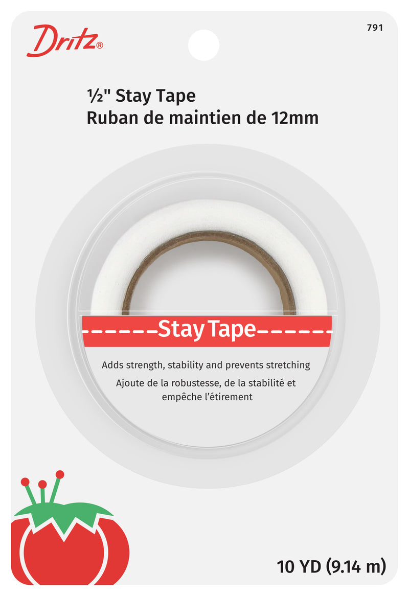 Load image into Gallery viewer, 791|Dritz 1/2" Stay Tape, Lightweight, White, 10 yd