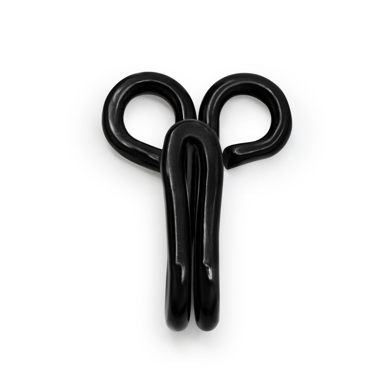 Load image into Gallery viewer, 752100| Size 11 Black Brass Hooks