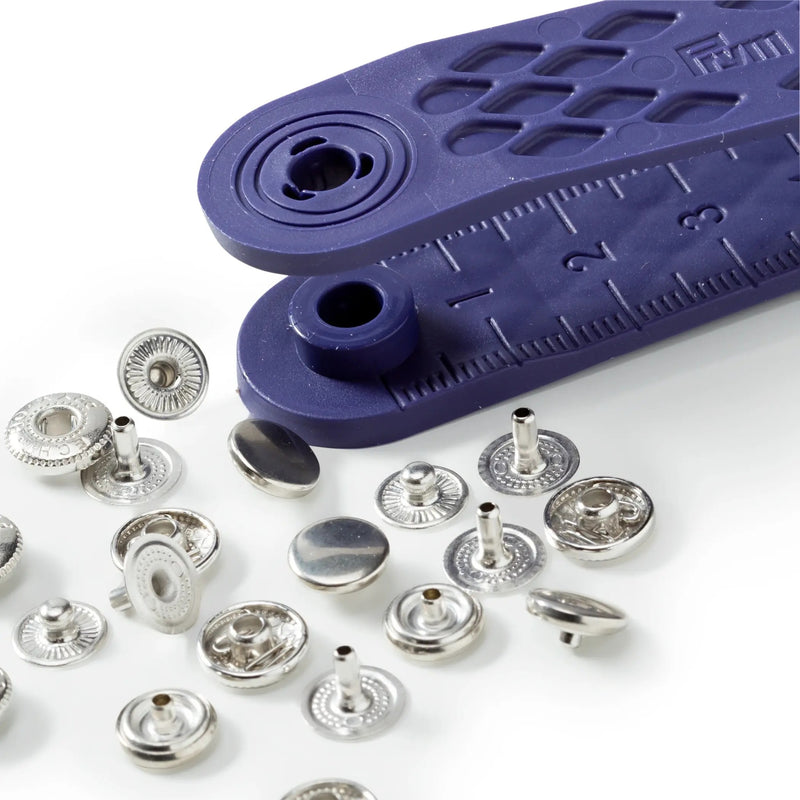 Load image into Gallery viewer, 390360|Prym MINI 8 mm silver with tools 10pc