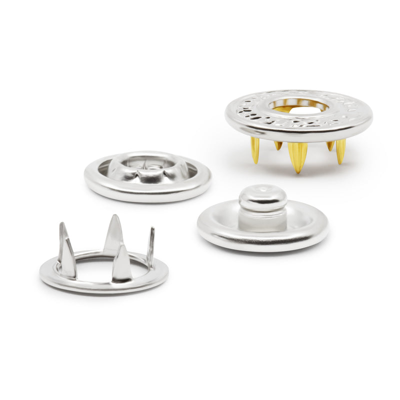 Load image into Gallery viewer, 127-S-65|Dritz Decorative Snap Fasteners, 12 Sets, Nickel