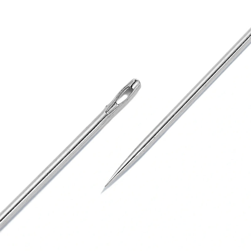 Cargue la imagen en el visor de la galería, 121305| Hand Sewing Needles betw. 3-7 ass. silver col
