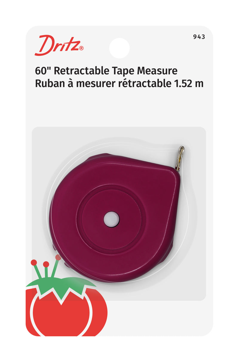 Load image into Gallery viewer, 943|Dritz 60-Inch Retractable Tape Measure, Assorted Colors