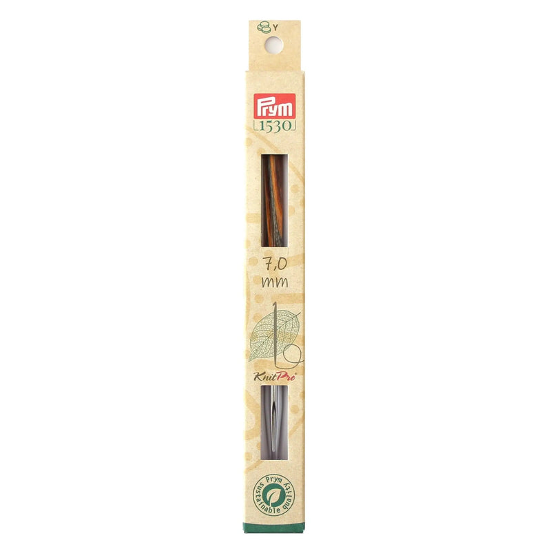 Chargez l'image dans la visionneuse de la galerie, 223728| 6" Tunisian Crochet Hook, interchangeable, wood, 7mm